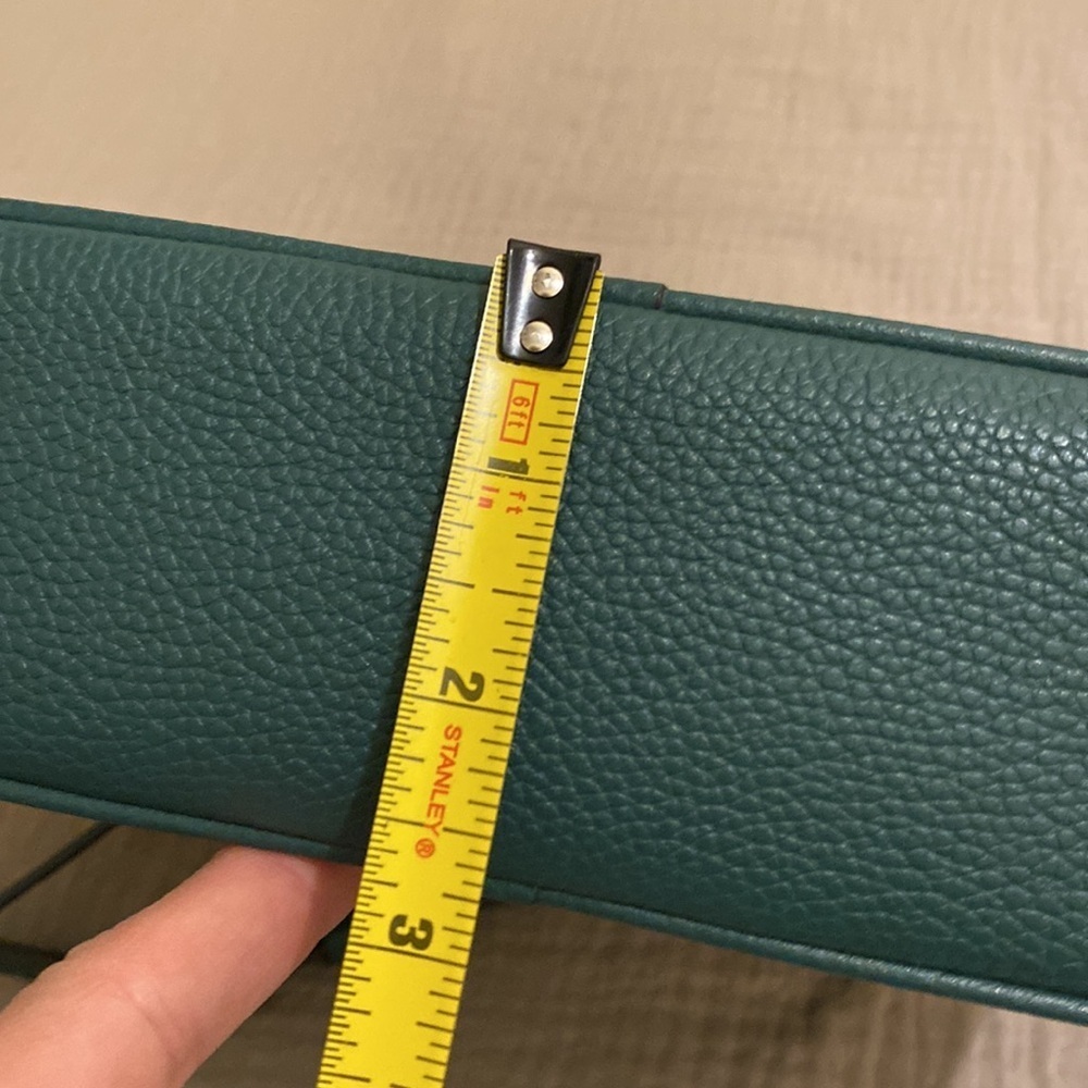 Coach Chaise green polished pebble leather bag . Very good condition - Picture 12 of 14